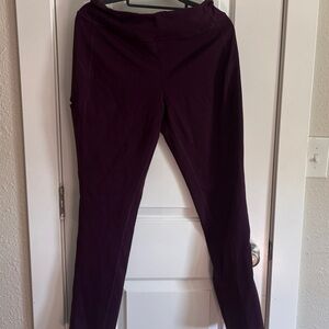 Duluth Trading Co Deep Purple Leggings S 29